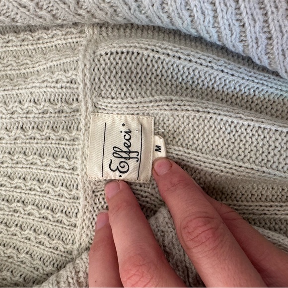 Cozy Cream Button-Up Sweater - Picture 2 of 2